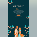 Free Beautiful wedding invitation template