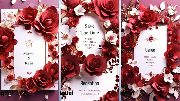 Indian Wedding Invitation Videos