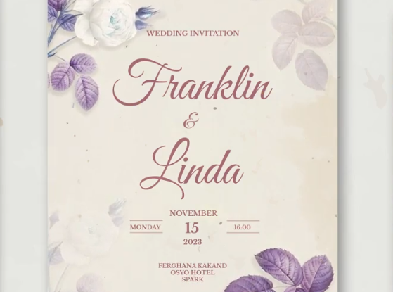 Elegant Wedding Invitations