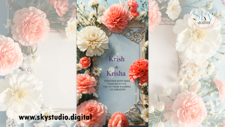 Elegant Digital Wedding Invitations