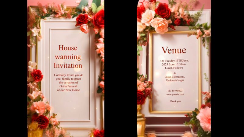Griha Pravesh Invitation