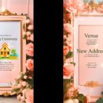 Elegant Housewarming Invitations for Indian