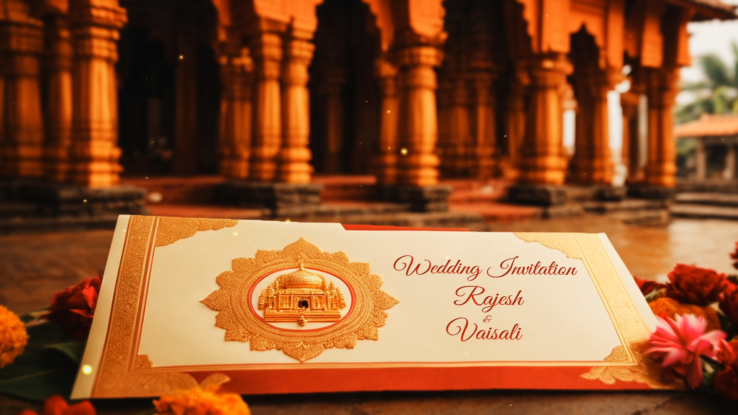 South Indian Wedding Invitation