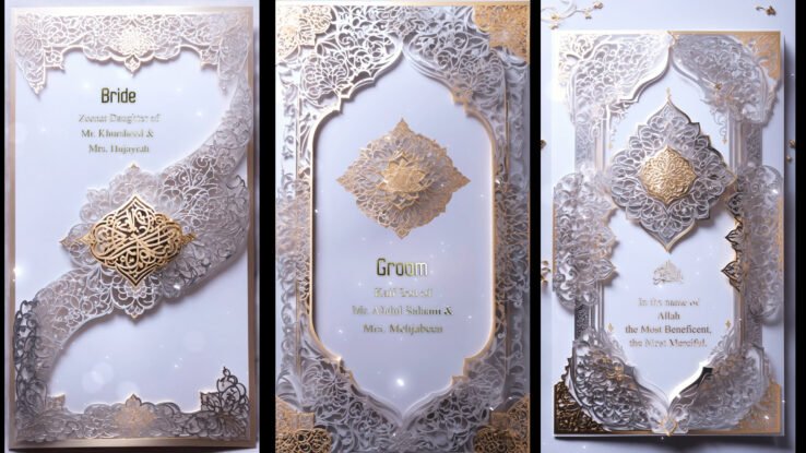 3D Wedding Invitation Instagram