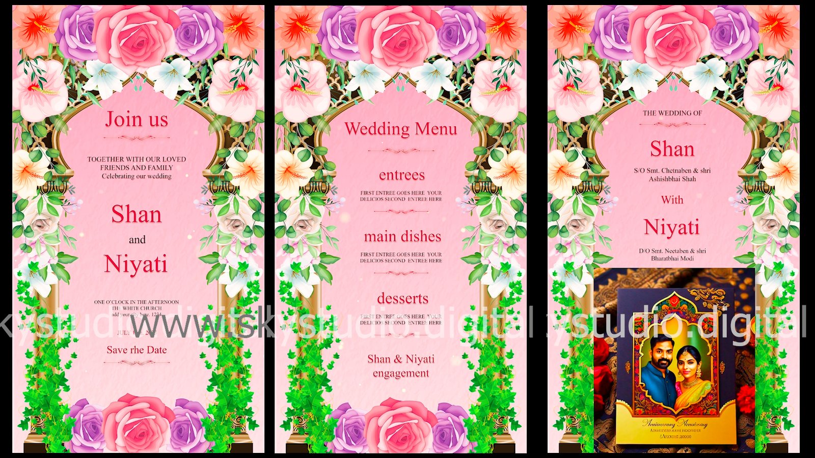 Wedding Invitation Story Template