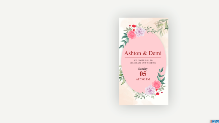 wedding invitation video templates