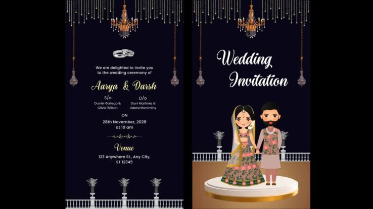 Indian Wedding Ceremony Invitation Video