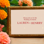 Stunning Floral Wedding Invitations