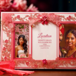 Pink Themed 3D Wedding Invitation