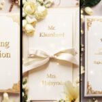 Islamic Wedding Invitation Video