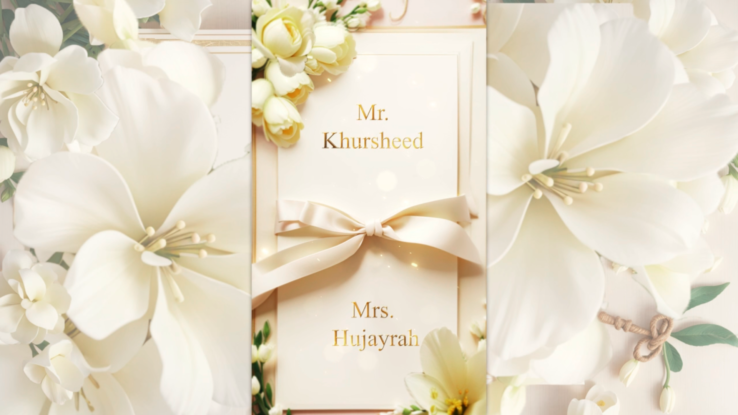 Beautiful Wedding Invitation Video