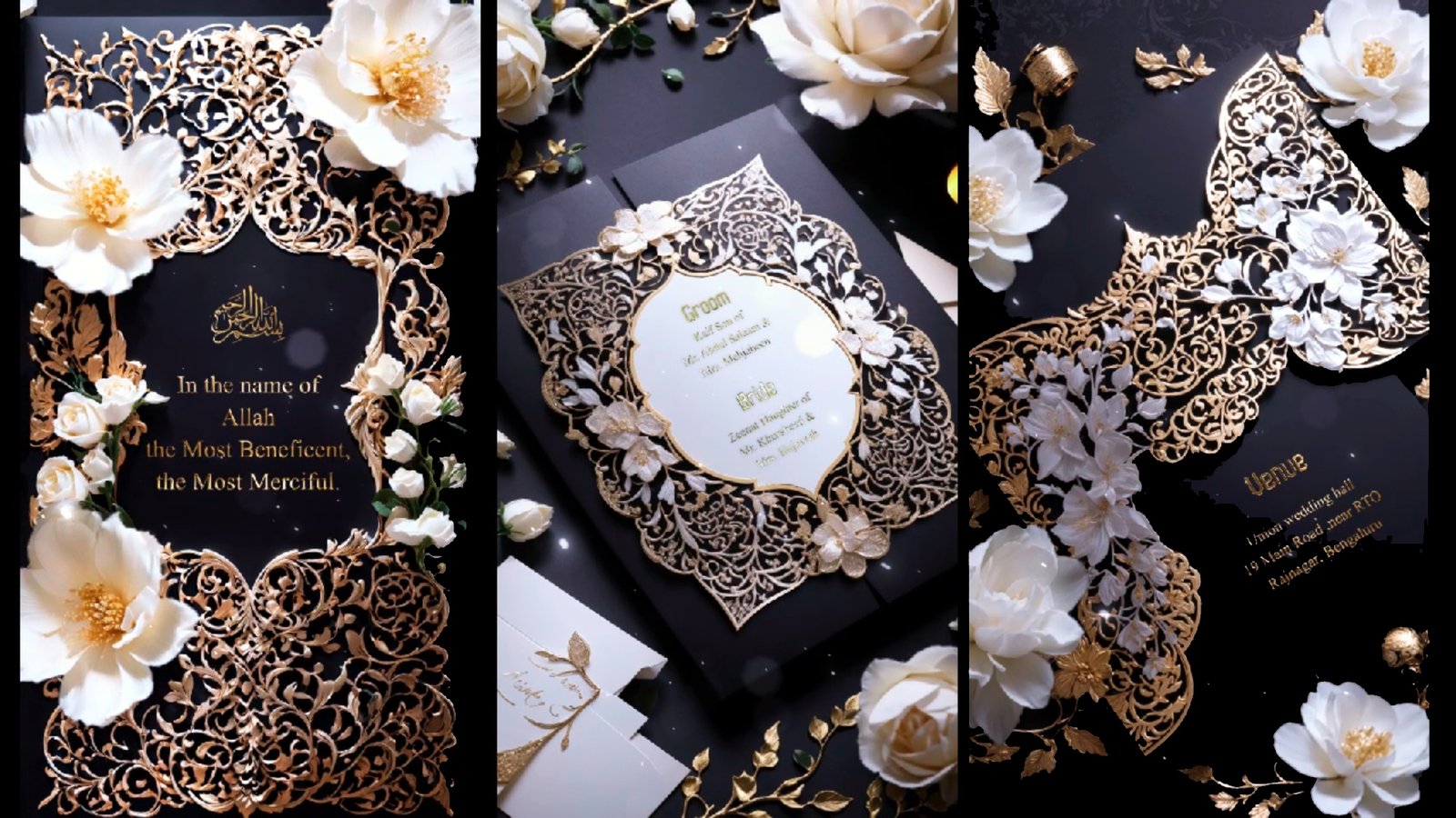 Islamic Wedding Invitation Video