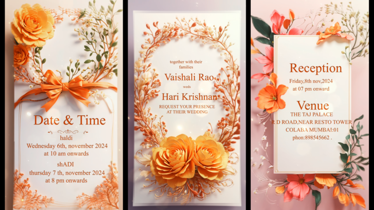 Indian Wedding Invitation