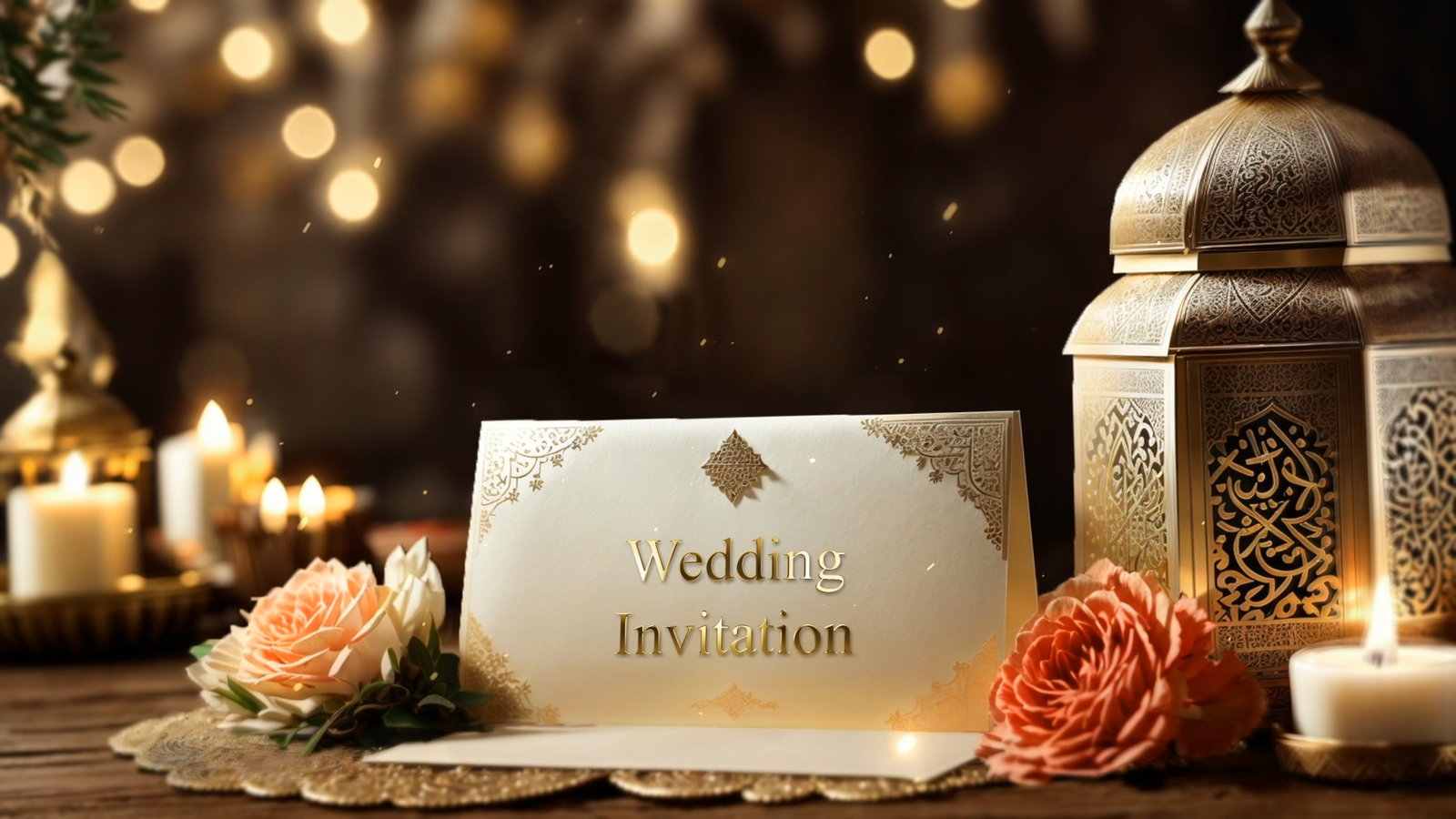 wedding invitation video templates