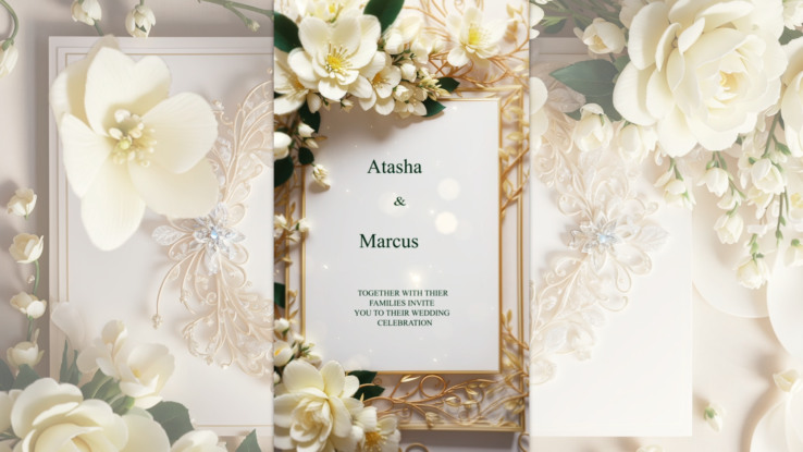 wedding invitation whatsapp video