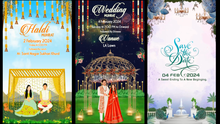 wedding invitation video maker