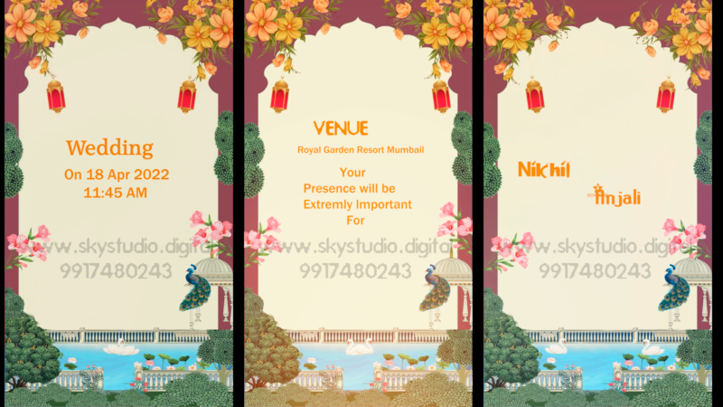 Free Wedding Invitation video 2025