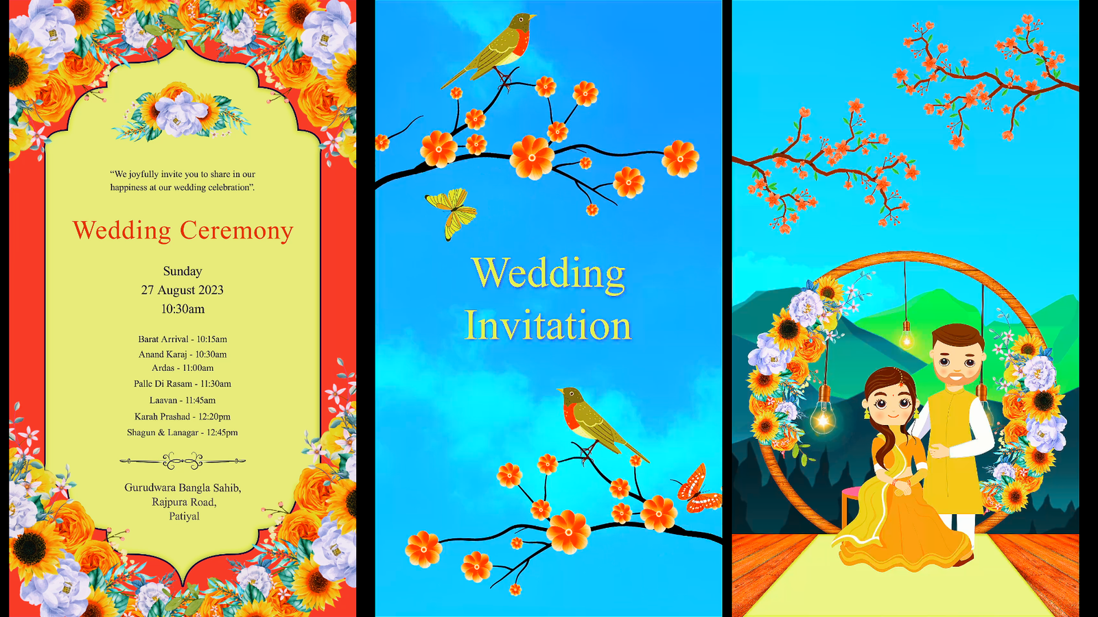 Traditional wedding invite wording