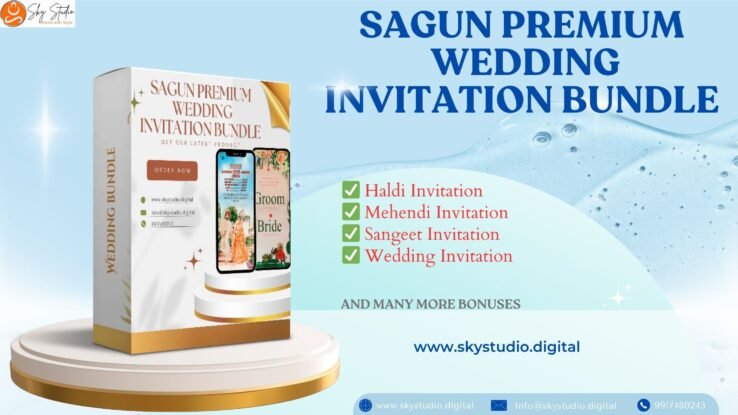 Sagun Premium Wedding Invitation Bundle