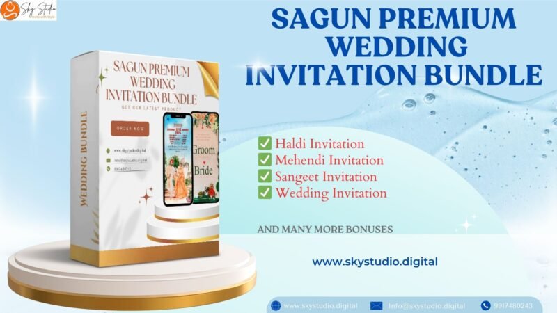 Sagun Premium Wedding Invitation Bundle